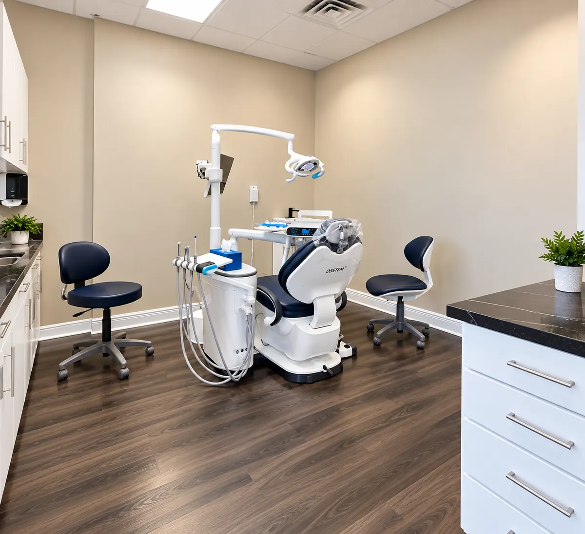 Modern treatment room
